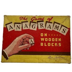 Parker Brothers Anagrams Tile Game - Vintage